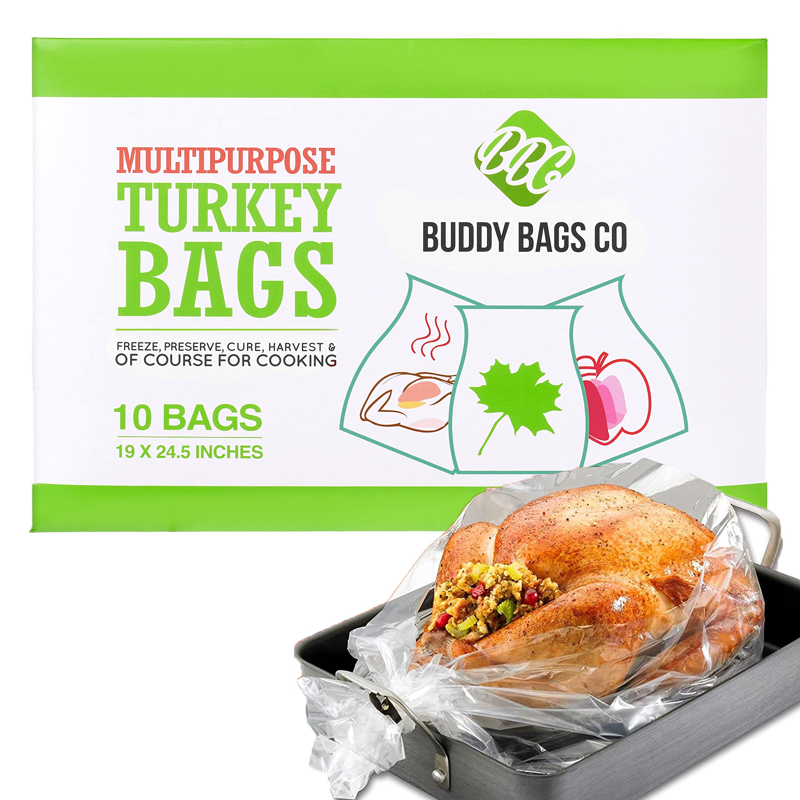 Premium Multipurpose Turkey Oven Bags - 19
