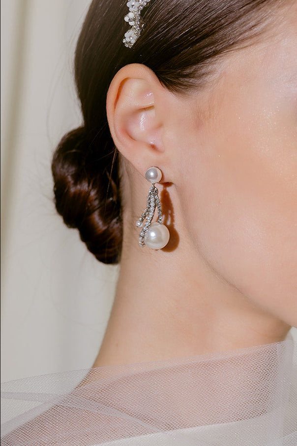 Stylish Gatsby Earrings for Women - Vintage Dangle Drop Earrings - Perfect for Parties, Weddings & Evening Events