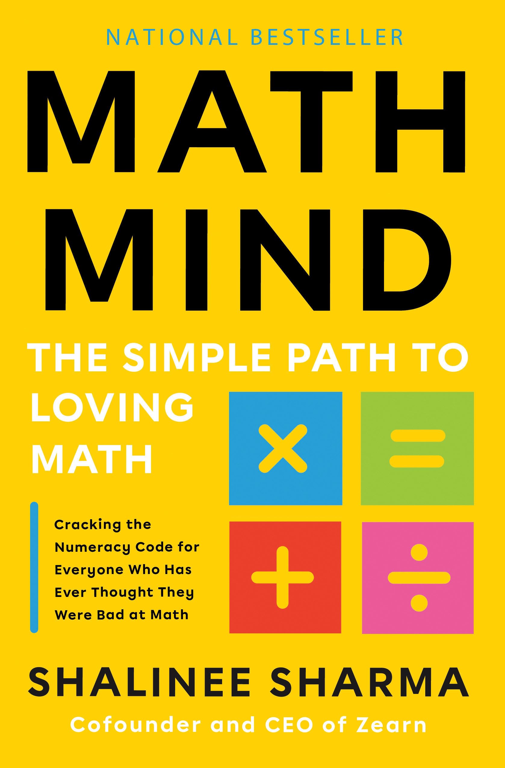 Math Mind: The Simple Path to Loving Math - Fun Learning Guide for Kids & Students | Improve Math Skills at Home & School