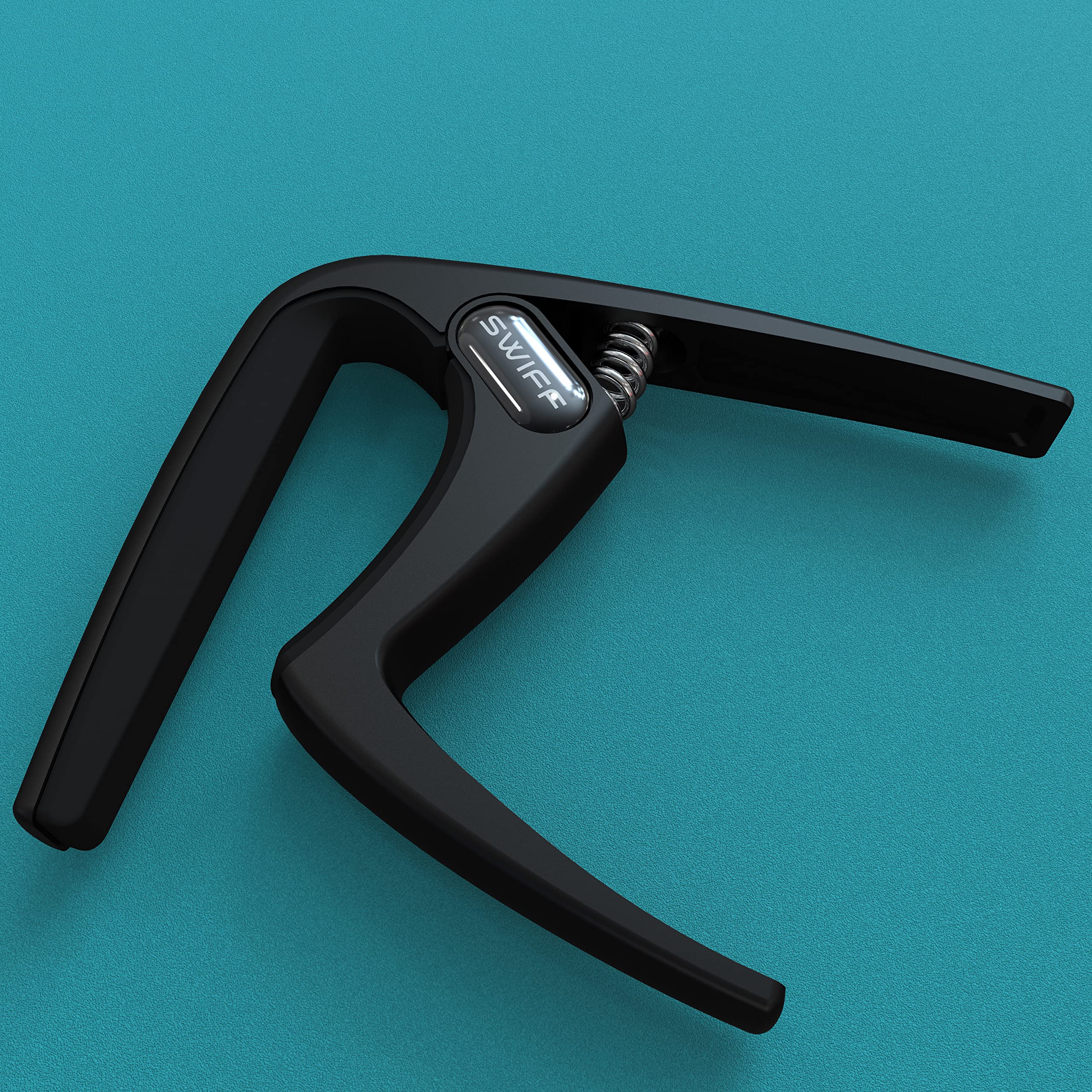 SWIFF Quick Release Guitar Capo for Acoustic, Electric, Bass & Ukulele - Perfect for Beginners & Pros