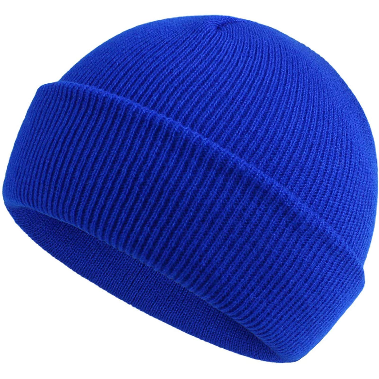 FIN86 Classic Winter Knit Hat for Toddler Boys - Adjustable Skull Cap & Fisherman Beanie for Kids - Warm Baby Hat for Autumn & Winter - Perfect for Outdoor Play, Snow Days & Cold Weather Protection