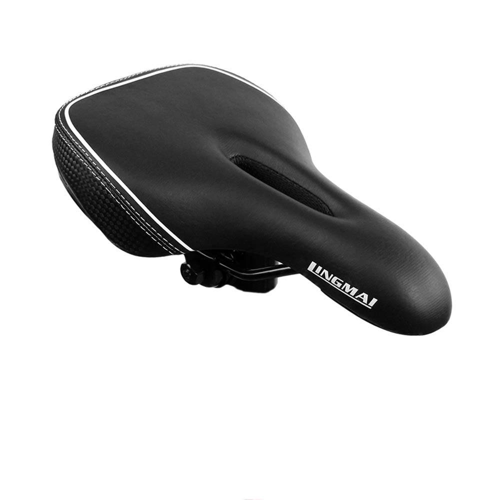 LINGMAI Adjustable Balance Bike Seat - Universal Kids Bicycle Saddle for Boys & Girls (Fits 12