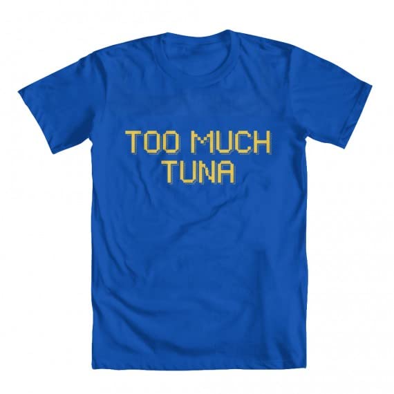 GEEK TEEZ Too Much Tuna Graphic T-Shirt for Boys - Funny Youth Tee for Casual Wear, School & Birthday Parties
