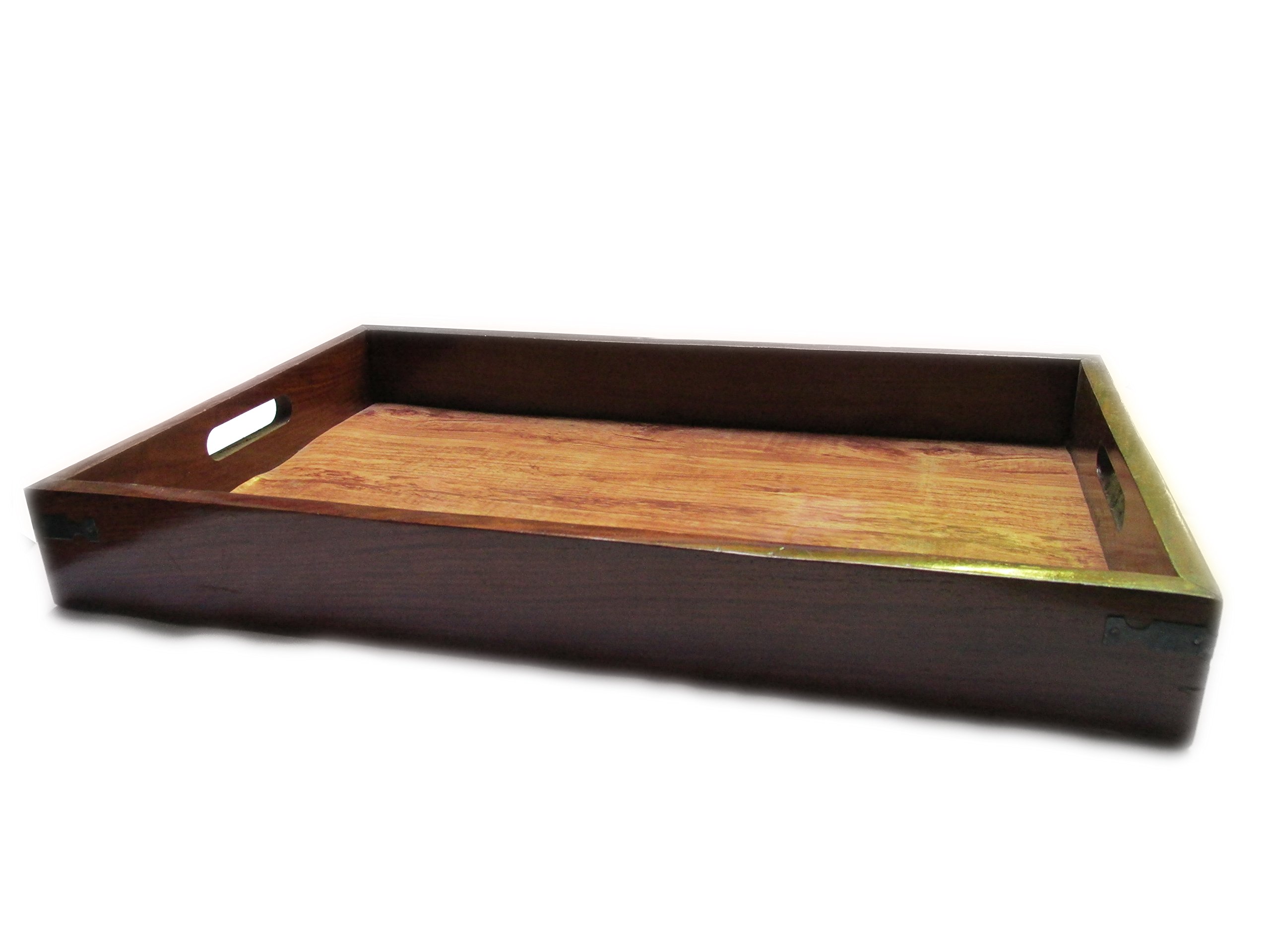 All-Purpose Waterproof Decorative Serving Tray - Stylish Home Decor Accent for Kitchen Storage & Organization | Perfect for Dining, Entertaining & Bathroom Essentials