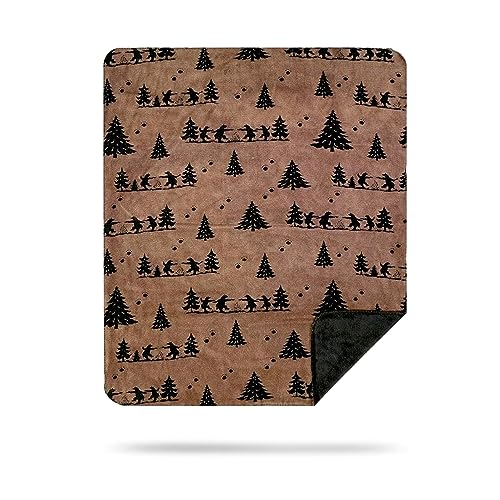 Moose Plaid Border