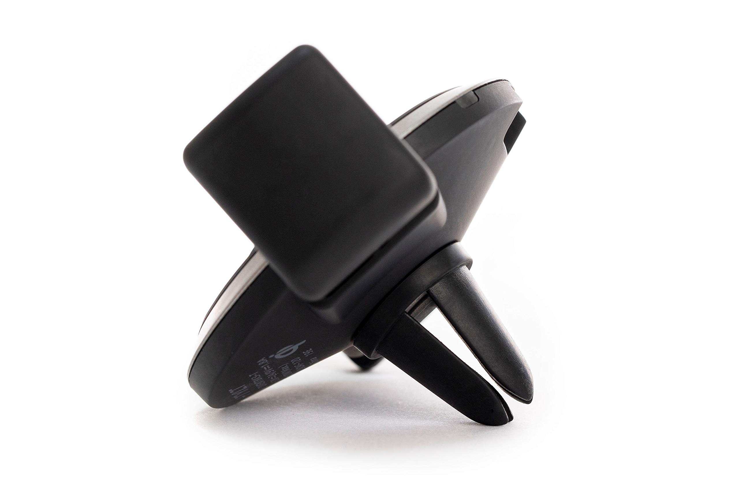 TYLT Venti 10W Qi-Certified Wireless Car Charger - Auto Clamping Air Vent Phone Mount for iPhone, Samsung & Qi Devices | Fast Charging Car Holder for Safe Driving & Hands-Free Navigation