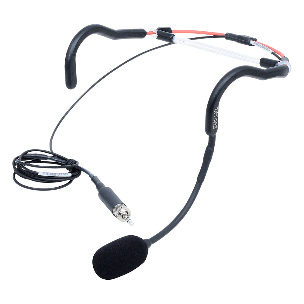 EMic XL Fitness Headset Microphone - Wireless Sweatproof Headset with Noise Cancelling Mic for Gym, Running, Cycling & Home Workouts - Perfect for Trainers, Coaches & Fitness Enthusiasts