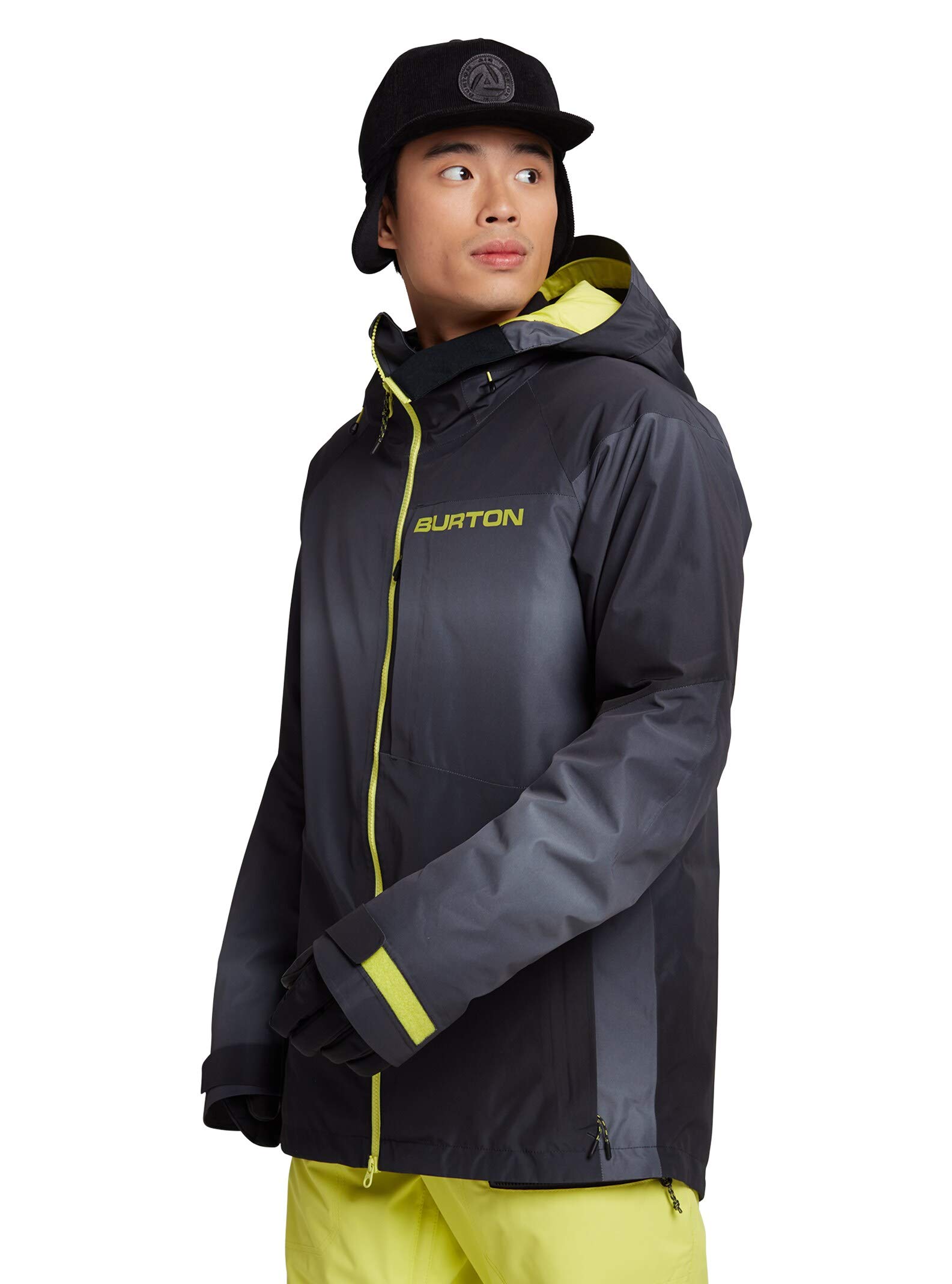 Burton Men's Gradient Snowboard Jacket - Waterproof, Insulated Winter Coat for Skiing & Snowboarding | Outdoor Adventure Gear