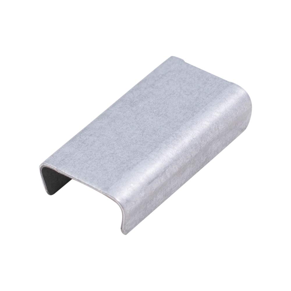 Brock Metal Poly Strapping Seal - 1/2 Inch Opening - 2000 PC - Heavy-Duty Packaging Seals for Shipping, Bundling & Securing Pallets