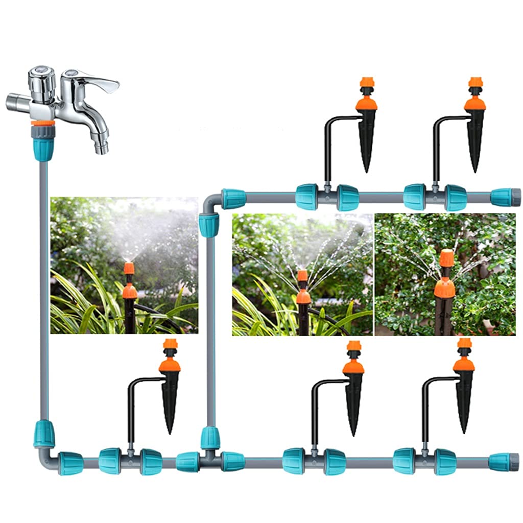 BBGS Automatic Micro Irrigation System - Water Saving Drip Kit with Adjustable Nozzles for Garden, Lawn, Greenhouse & Indoor Plants | Perfect for Patio, Vegetable Garden & Hydroponics