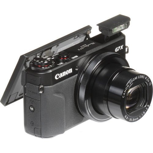 Canon PowerShot G7 X Mark II Digital Camera with 32GB SDHC Memory Card - 4K Video, 20.1MP, Wi-Fi & NFC | Perfect for Travel Photography, Vlogging & Street Shooting
