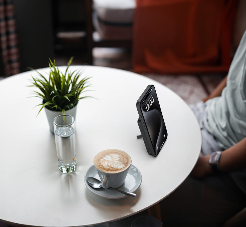 Belkin 5000mAh Qi2 Certified Wireless Power Bank - Fast Charging Portable Battery for iPhone, Android, Smartphones - Perfect for Travel, Camping & Emergency Power Backup