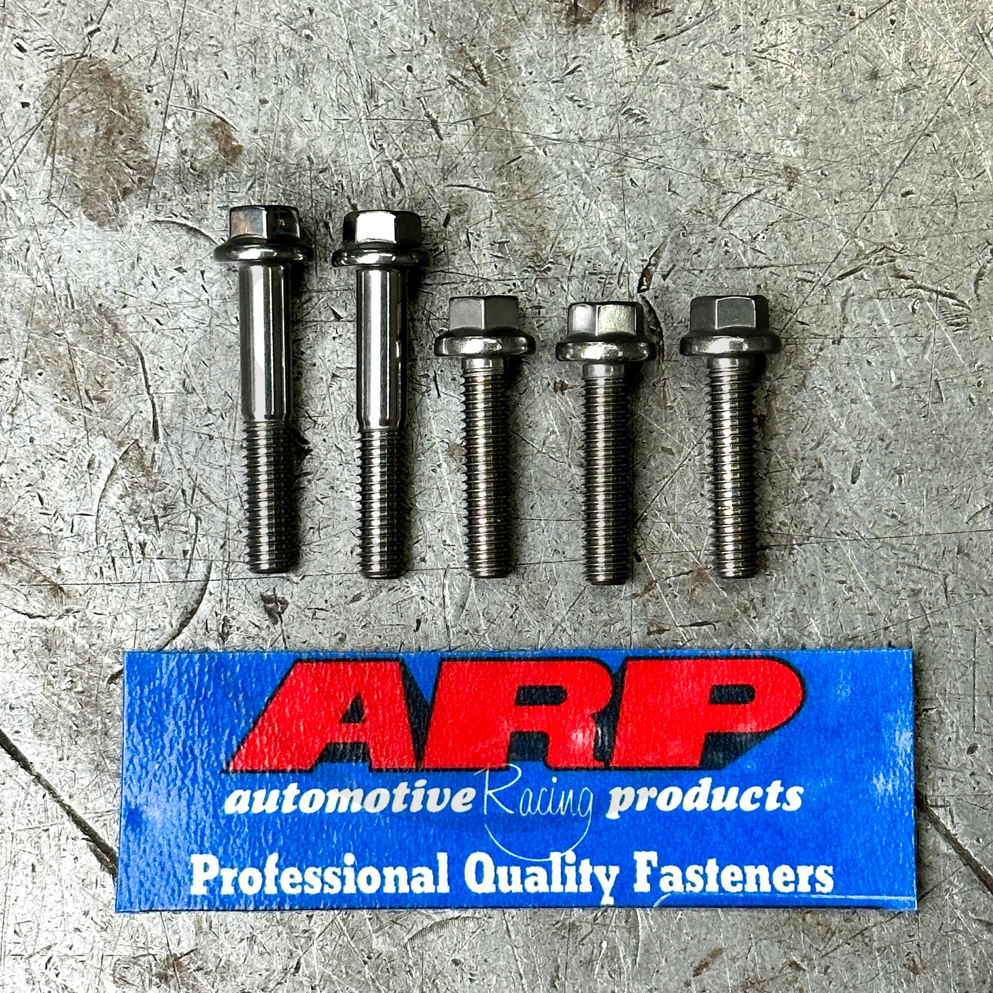 ARP Stainless Steel Water Pump Bolt Replacement Kit for Honda Acura B Series VTEC & Non-VTEC Engines - Durable Upgrade for Civic, Integra, CRX & More