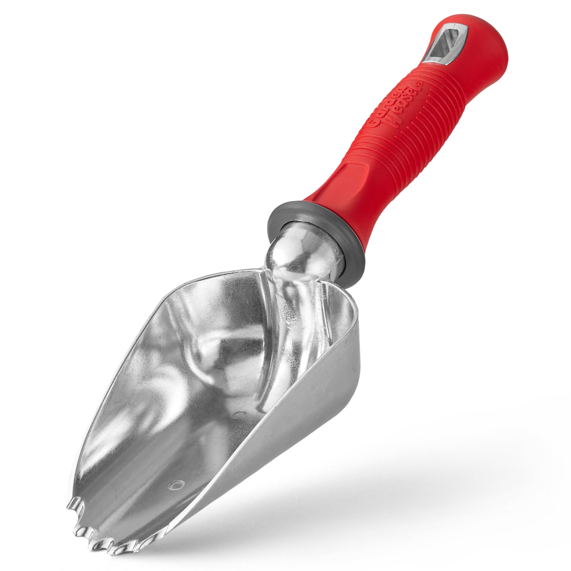 **Garden Weasel Heavy Duty Potting Scoop - Oversized Soil Digger & Transporter, Durable Mini Gardening Shovel for Planting, Transplanting & Gardening Tools (Model 91362) - Perfect for Raised Beds, Pots & Outdoor Planting**