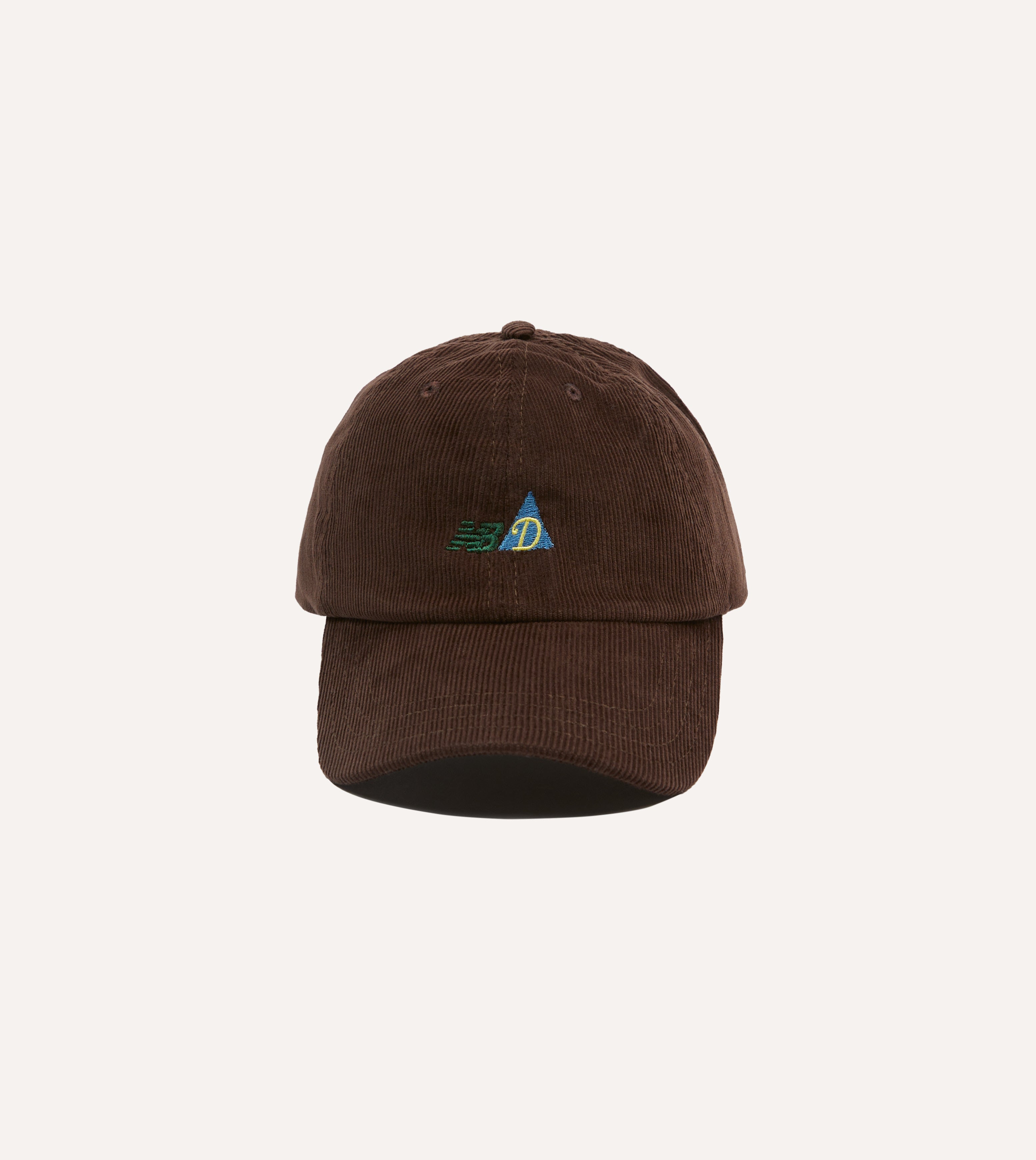 Drake's & New Balance Corduroy Cotton Baseball Cap for Men - Vintage Adjustable Dad Hat for Casual Wear & Outdoor Activities