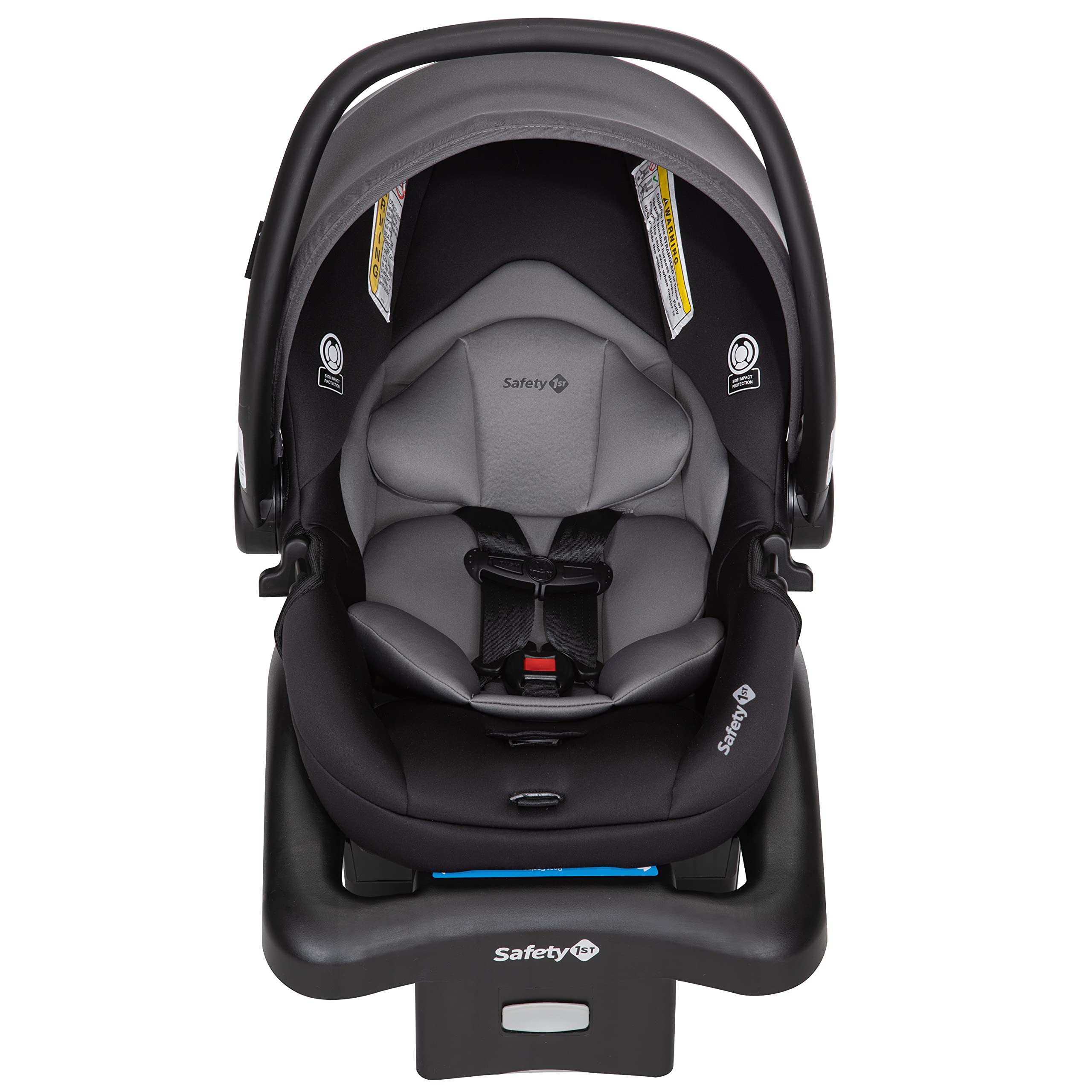 Safety 1st Smooth Ride Travel System - OnBoard™ FLX Infant Car Seat & Stroller Combo in Monument | Lightweight, Easy-Fold Design for Newborns | Perfect for Travel, Shopping & Daily Walks