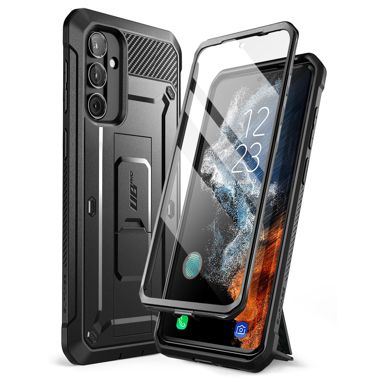 Samsung Galaxy A54 Case - Unicorn Beetle PRO Rugged Holster Protective Cover (Black) | Shockproof, Military-Grade Protection | Perfect for Outdoor, Work & Active Lifestyle