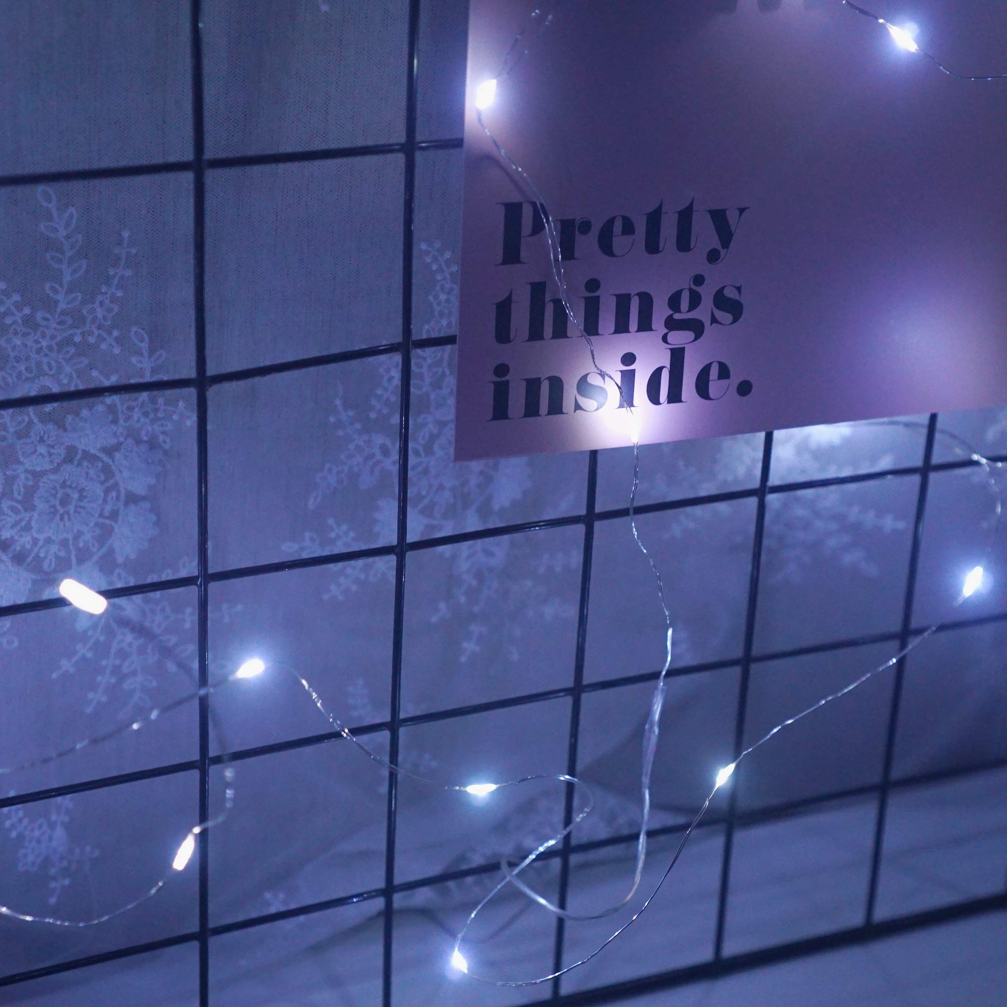15 Pack Battery Operated Fairy Lights - 6.6ft 20 LED Waterproof Mason Jar Lights with Silver Wire | Perfect for Wedding Centerpieces, Christmas Decor, DIY Crafts, Table Party & Home Decoration | Indoor/Outdoor Use