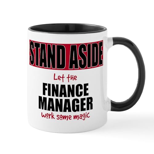 White/Black Inside - Finance Manager Mugs