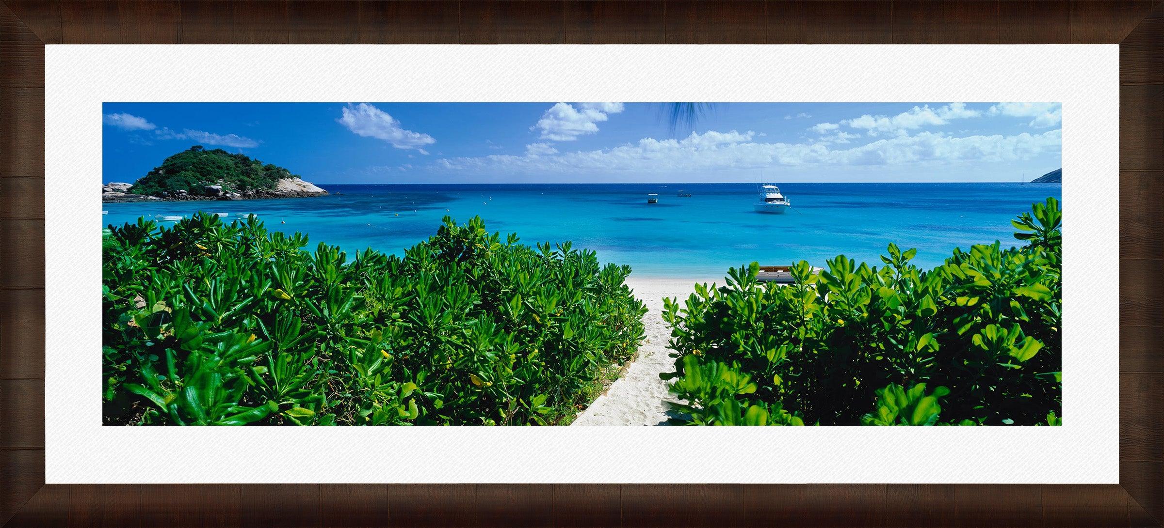 Pathway to Paradise - Premium Home Decor for Relaxation & Meditation Spaces | Perfect for Yoga Rooms, Spas, and Serene Living Areas