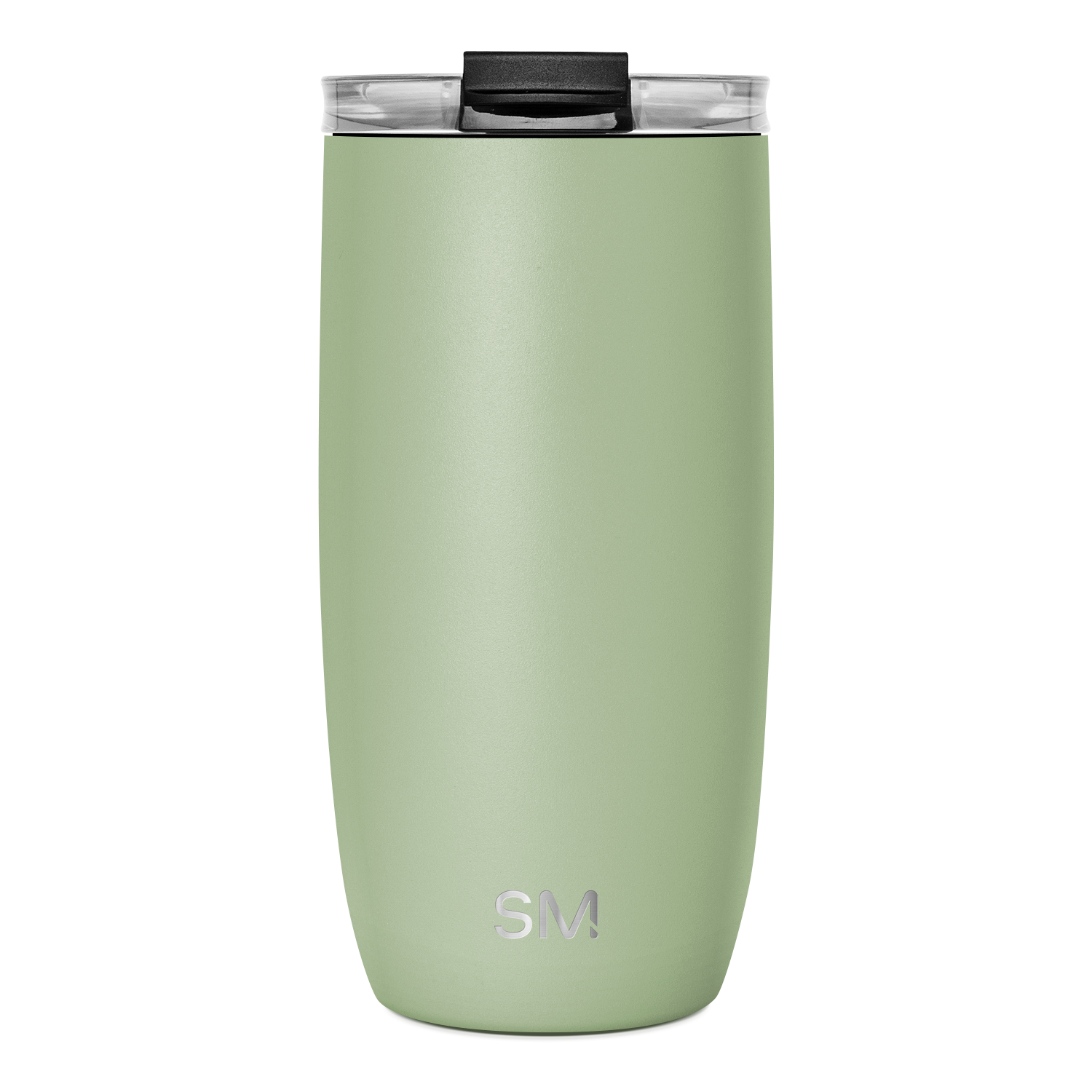 Voyager 20oz Insulated Tumbler with Clear Flip Lid & Straw - Leakproof Stainless Steel Travel Mug for Hot & Cold Drinks - Perfect for Office, Gym, Hiking & Outdoor Activities