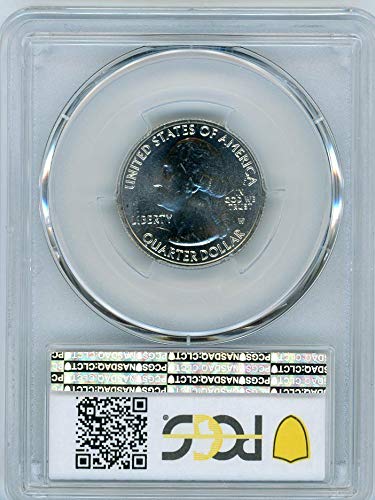 2019 W America the Beautiful Quarter MS-65 PCGS Certified - Perfect for Coin Collectors, Gift Giving & Investment Portfolios