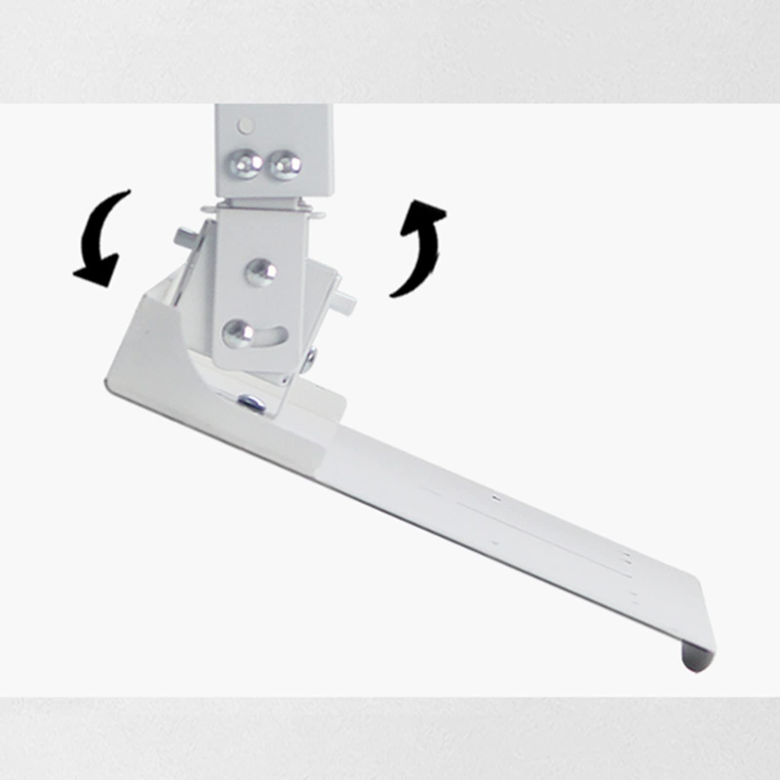 Universal Projector Stand & Ceiling Mount Bracket - Adjustable 45-56cm for Video Conference, Home Theater, Classroom - Compatible with Most Projectors, Cameras & AV Equipment
