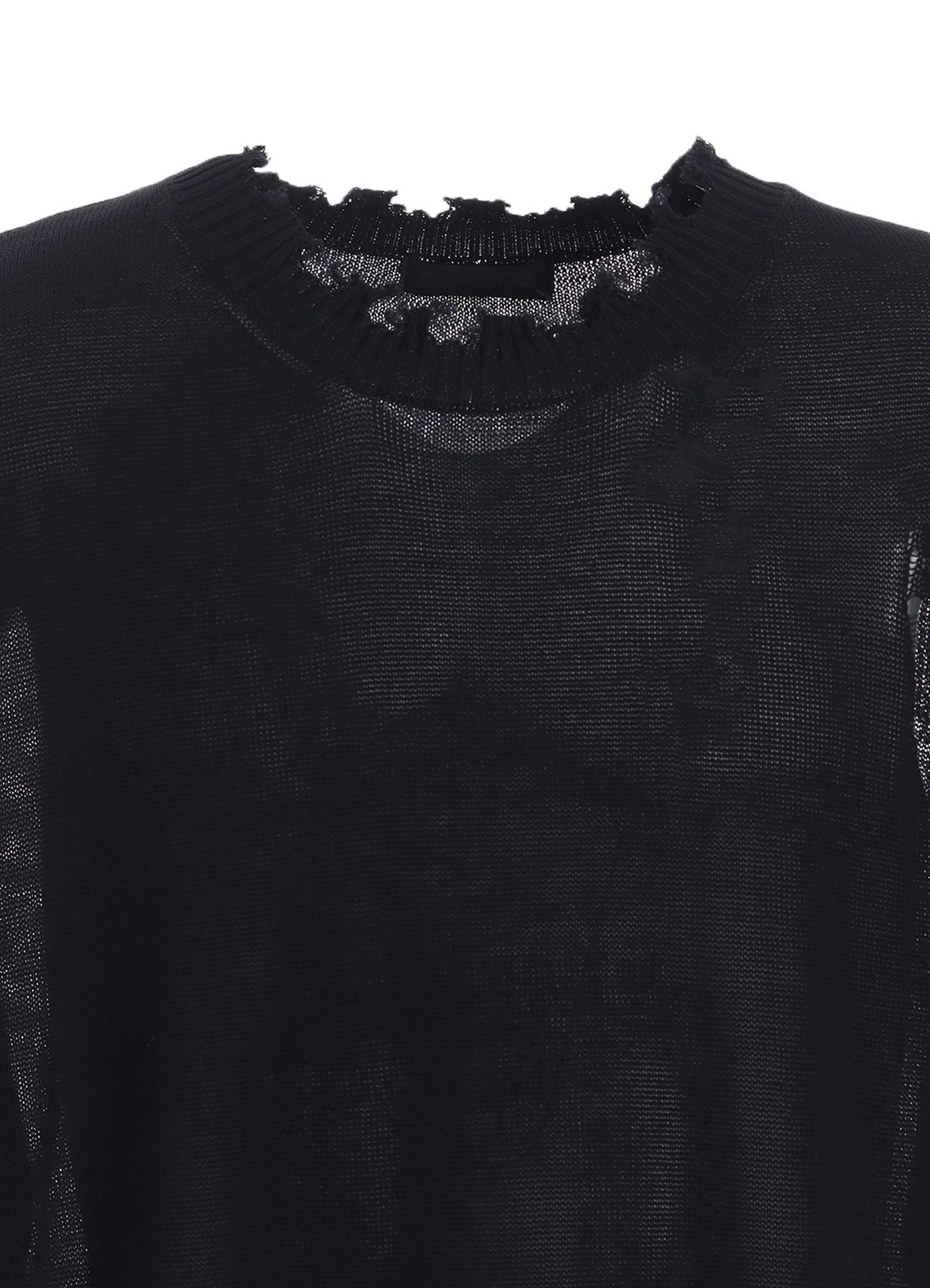 Compact Twist 10g Damaged Knitted Pullover - Soft Lightweight Sweater for Women, Casual Loungewear & Layering, Perfect for Fall & Winter Fashion