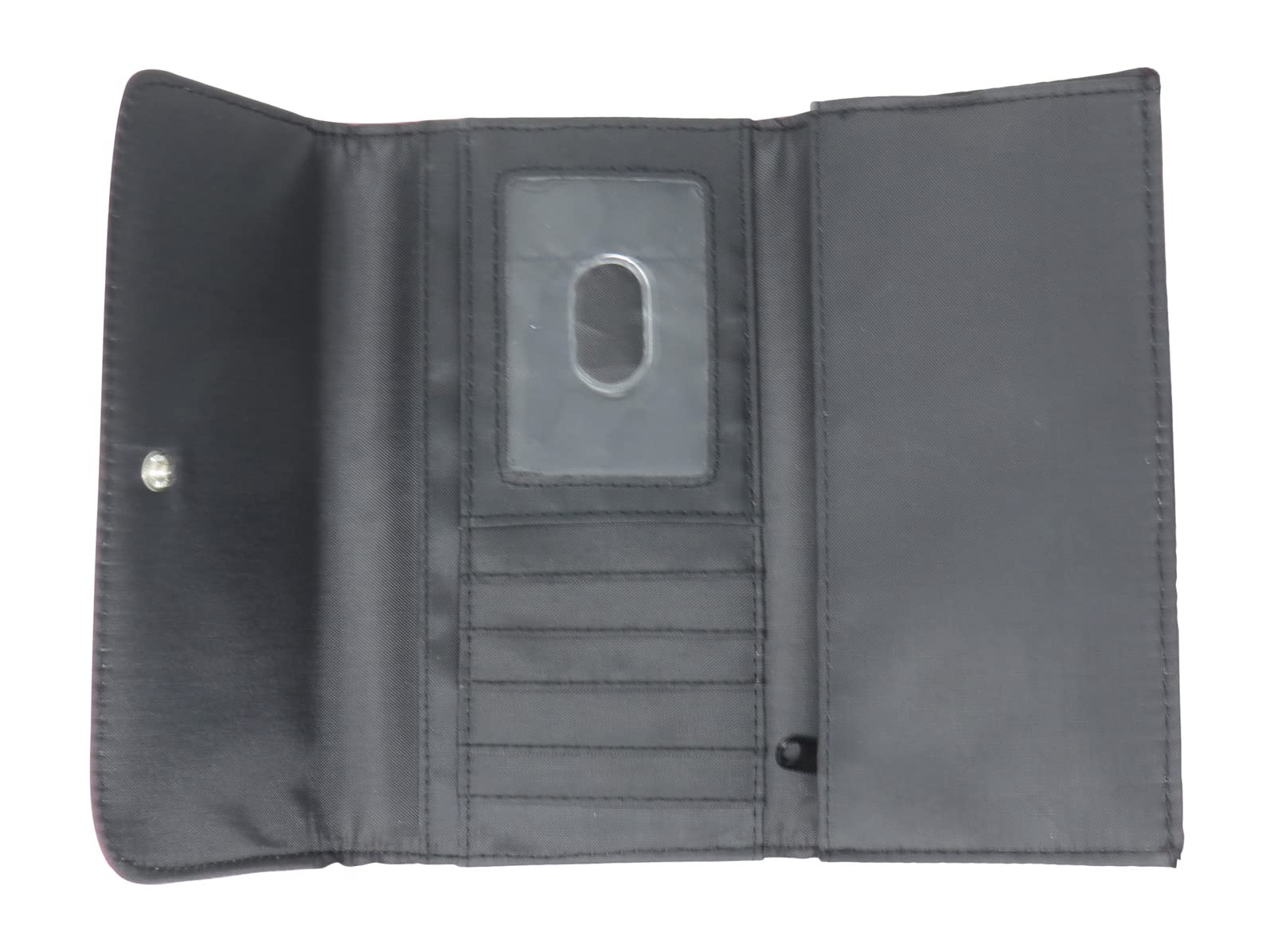 Bioworld Women's Snap Wallet - Stylish Purple Clutch for Cards & Cash | Perfect for Everyday Use, Travel, and Gifts