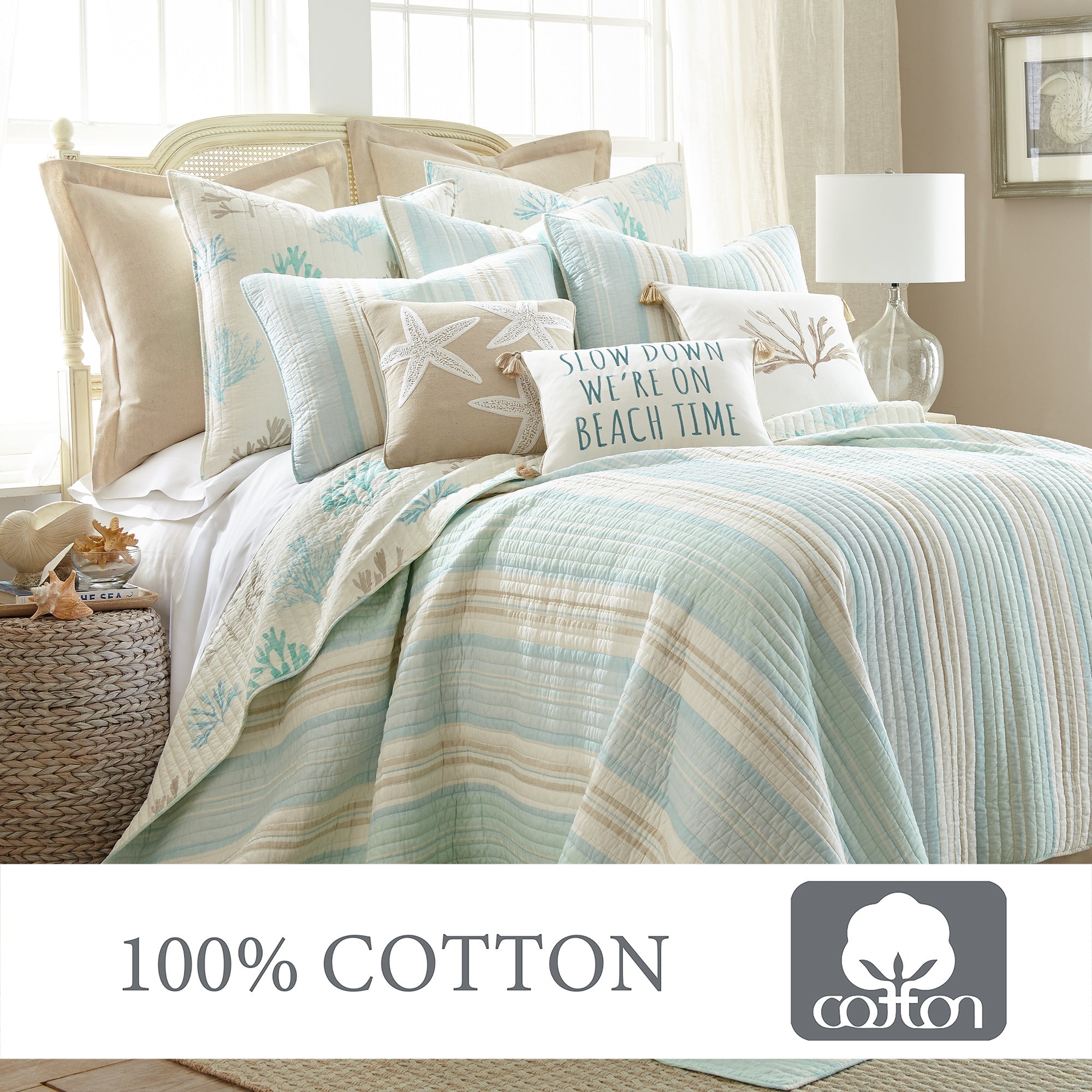 Stone Harbor Quilt Set - Premium Bedding Collection for Cozy Comfort | Perfect for Master Bedroom, Guest Room & Dorm Decor