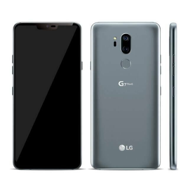 LG G7 ThinQ 64GB Platinum Grey Verizon Unlocked Smartphone - Premium Android Phone for Streaming, Gaming & Productivity