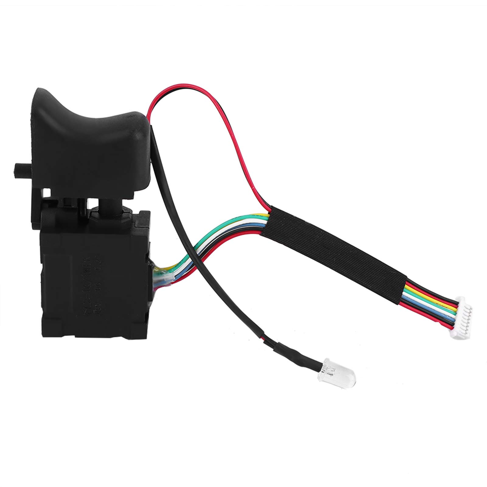 7.2V-24V Electric Drill Switch - Black Adjustable Speed CW/CCW Trigger Switch Replacement for FA2-16/1WEK - Perfect for DIY Projects, Home Repairs & Professional Use
