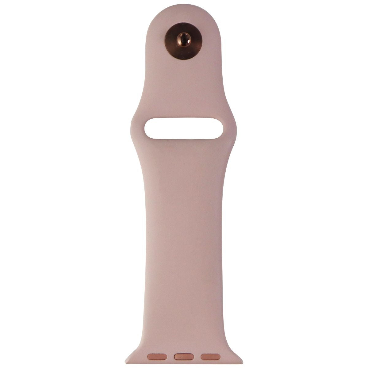 Apple Watch 38mm/40mm/41mm Sport Band - Pink Sand & Rose Gold Clasp | Replacement Strap for Workouts, Running & Daily Wear