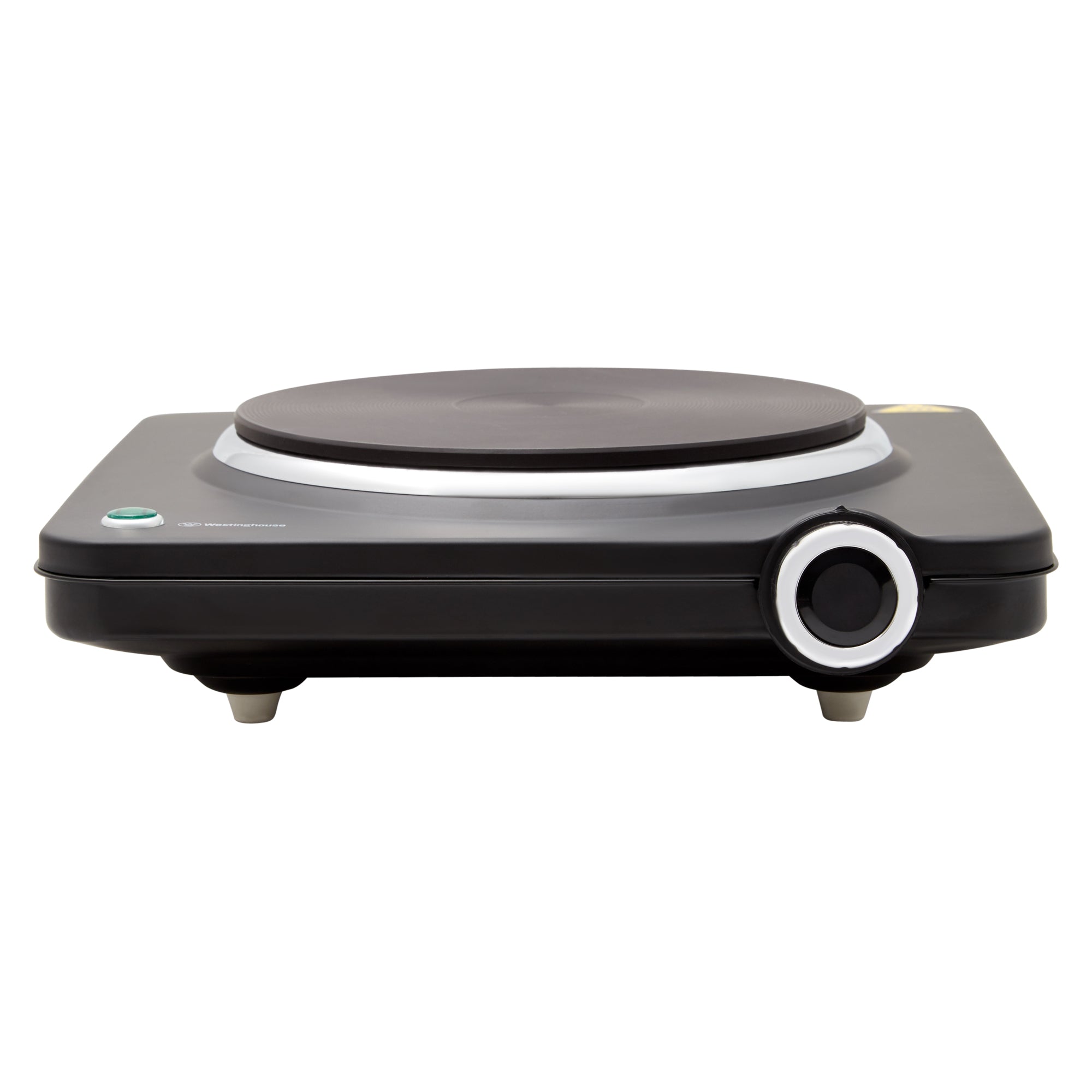 Portable Single Electric Hot Plate - 1000W Fast Heating, Compact & Lightweight for Dorm, Office, Kitchen | Perfect for Cooking, Boiling, Frying & Warming Food