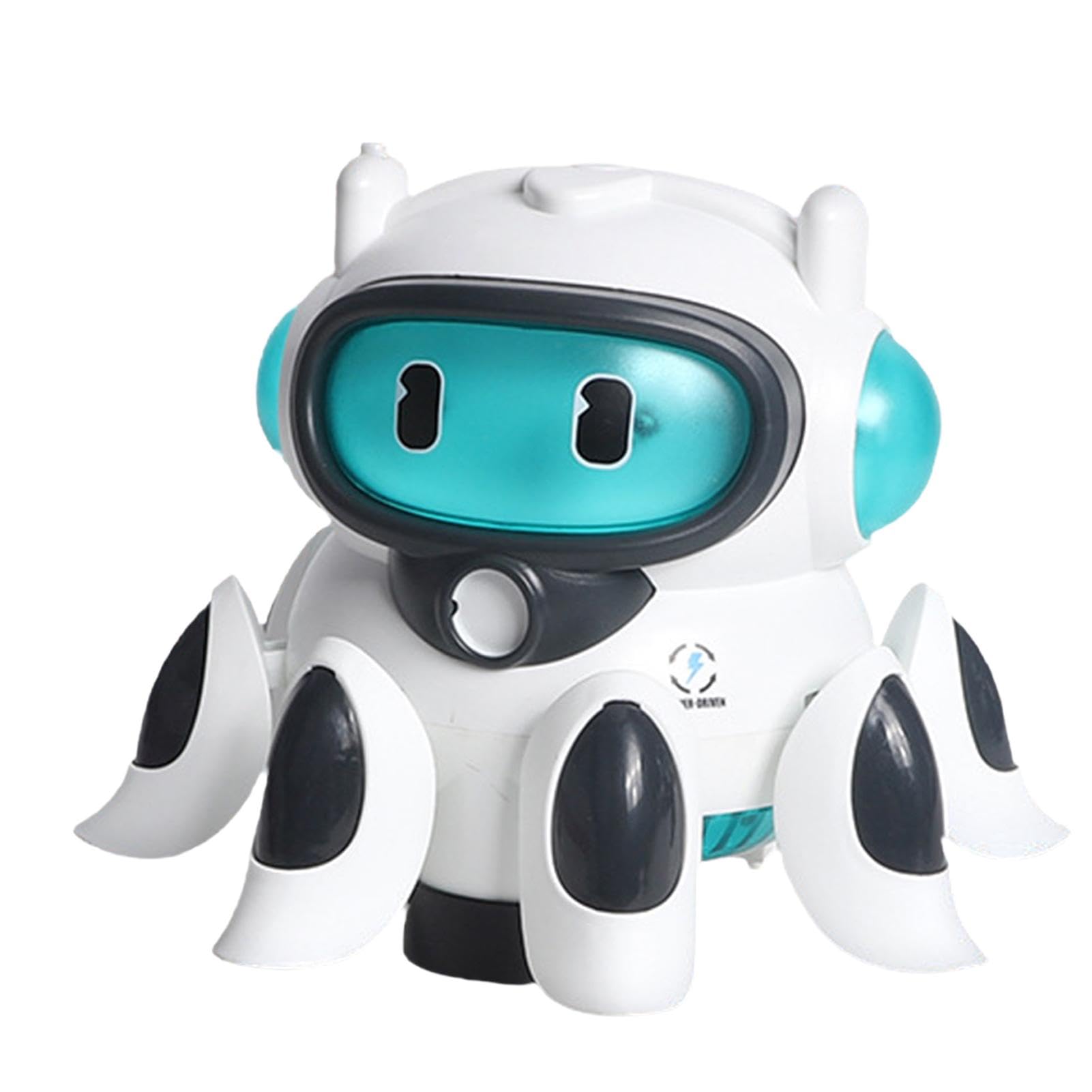 Dybnuhoc Octopus Robot Toy - Electric Crawling Walking Educational Kids Toy for Early Learning & STEM Activities | Fun Interactive Play for Toddlers & Preschoolers