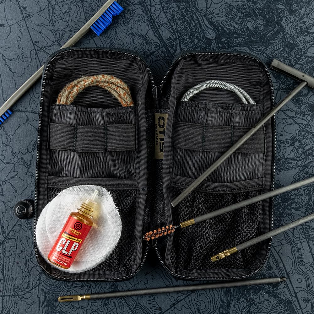 Otis Technology Defender Series Gun Cleaning Kit for Pistols & Rifles – Choose Your Caliber | Firearm Maintenance & Protection for Hunting, Shooting Range & Home Defense