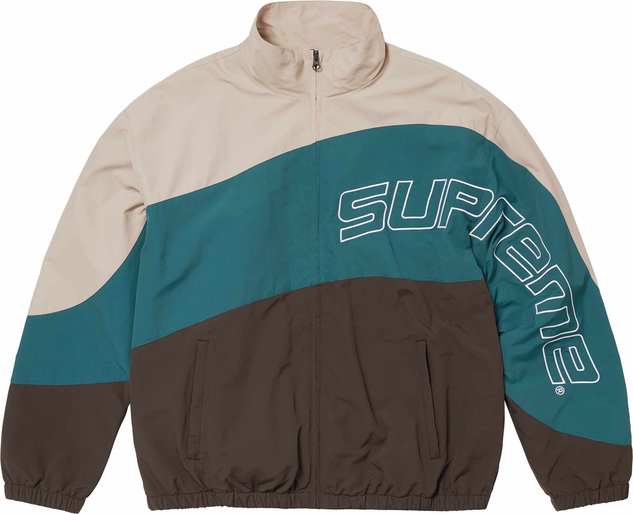 Supreme Curve Track Jacket for Men & Women - Brown Athletic Running Jacket - Lightweight Windbreaker for Outdoor Sports & Casual Wear