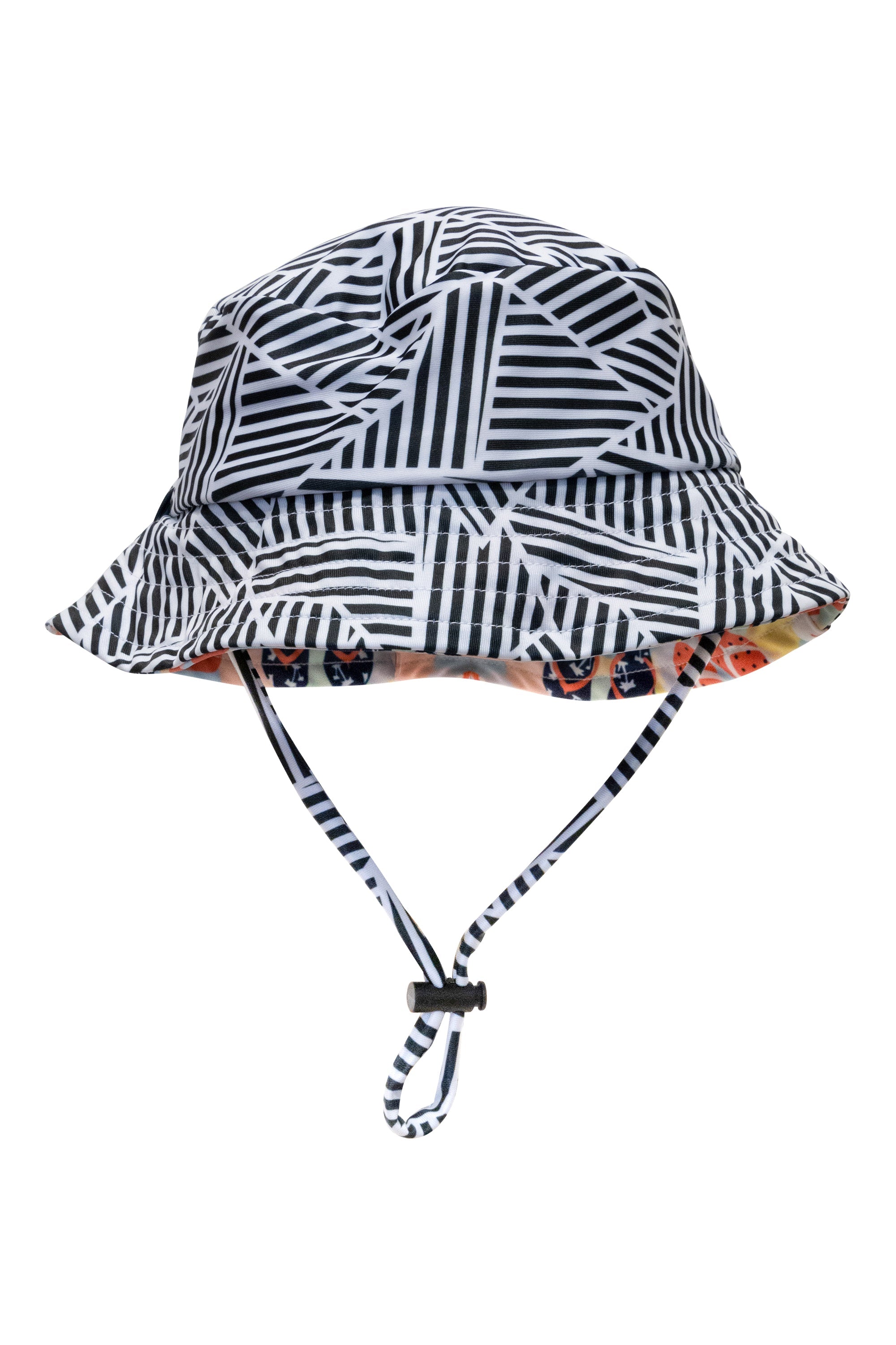 Turtle Island Kids Reversible Swim Hat - UPF 50+ Sun Protection for Boys & Girls - Two-Tone Blue Design (Due South) - Perfect for Beach, Pool & Water Sports