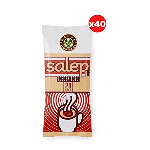 Kahve Dunyasi Salep - Traditional Turkish Hot Drink Mix (3 Boxes x 400g) | Perfect for Winter Warmth, Coffee Shops & Gift Giving
