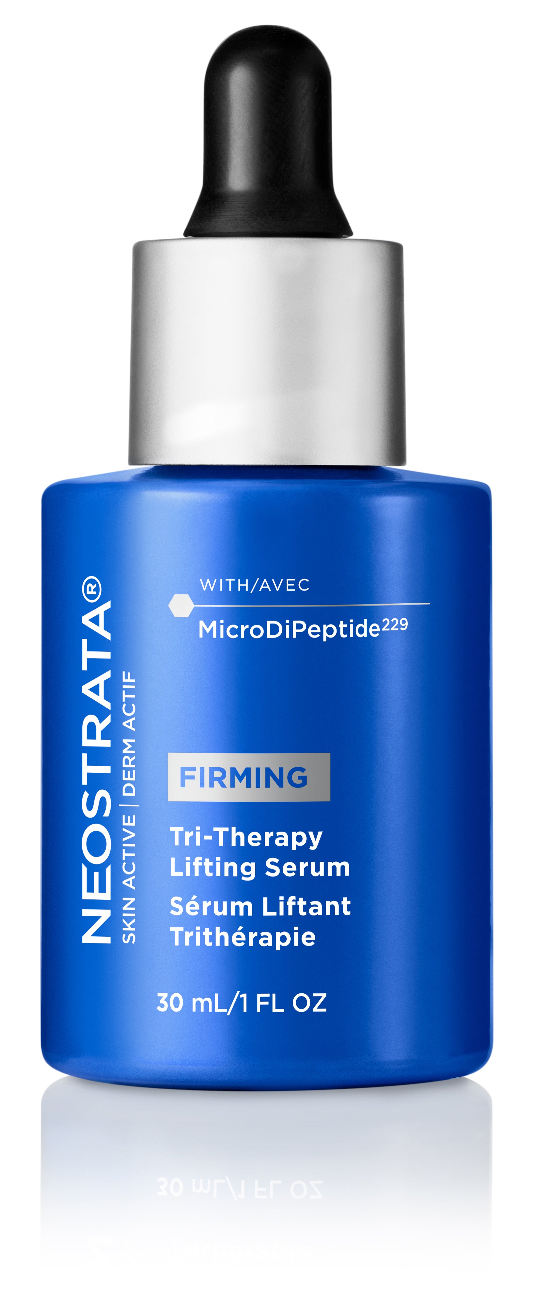 Neostrata Skin Active Tri-Therapy Lifting Serum - Anti-Aging Face Serum with Hyaluronic Acid & Peptides for Wrinkle Reduction - Perfect for Nighttime Skincare Routine & Daily Moisturizing