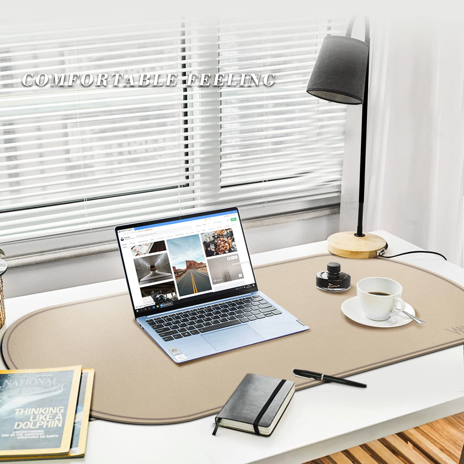 Premium Genuine Leather Desk Pad - 55