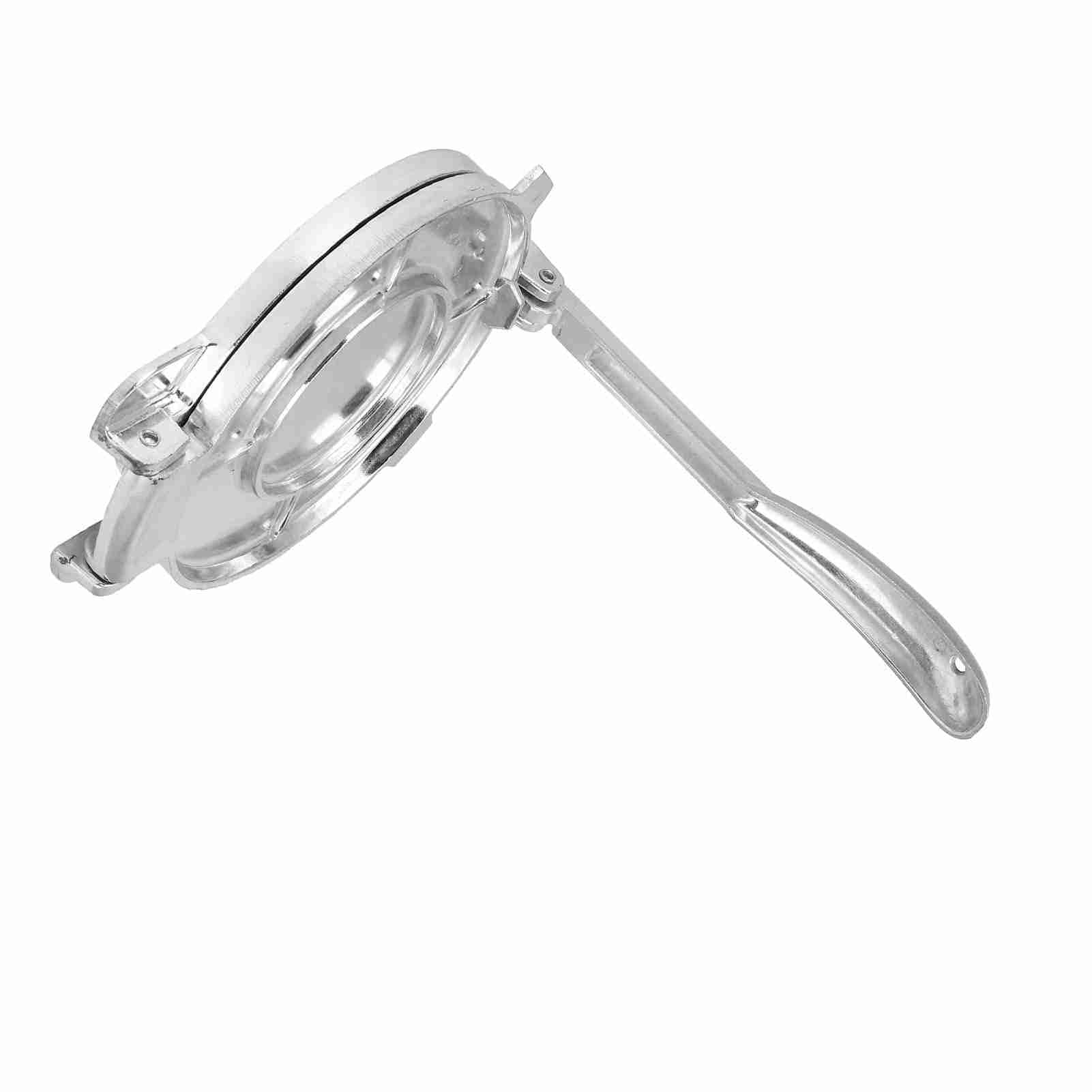Premium Aluminum Alloy Tortilla Press - Foldable Dough Press for Homemade Tortillas, Flatbreads & Pastries | Heavy Duty Kitchen Bakeware for Mexican, Indian & Mediterranean Cuisine
