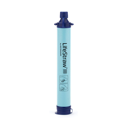 LifeStraw Personal Water Filter Straw - Portable Emergency Survival Gear for Hiking, Camping & Travel - Removes 99.9% of Bacteria & Parasites