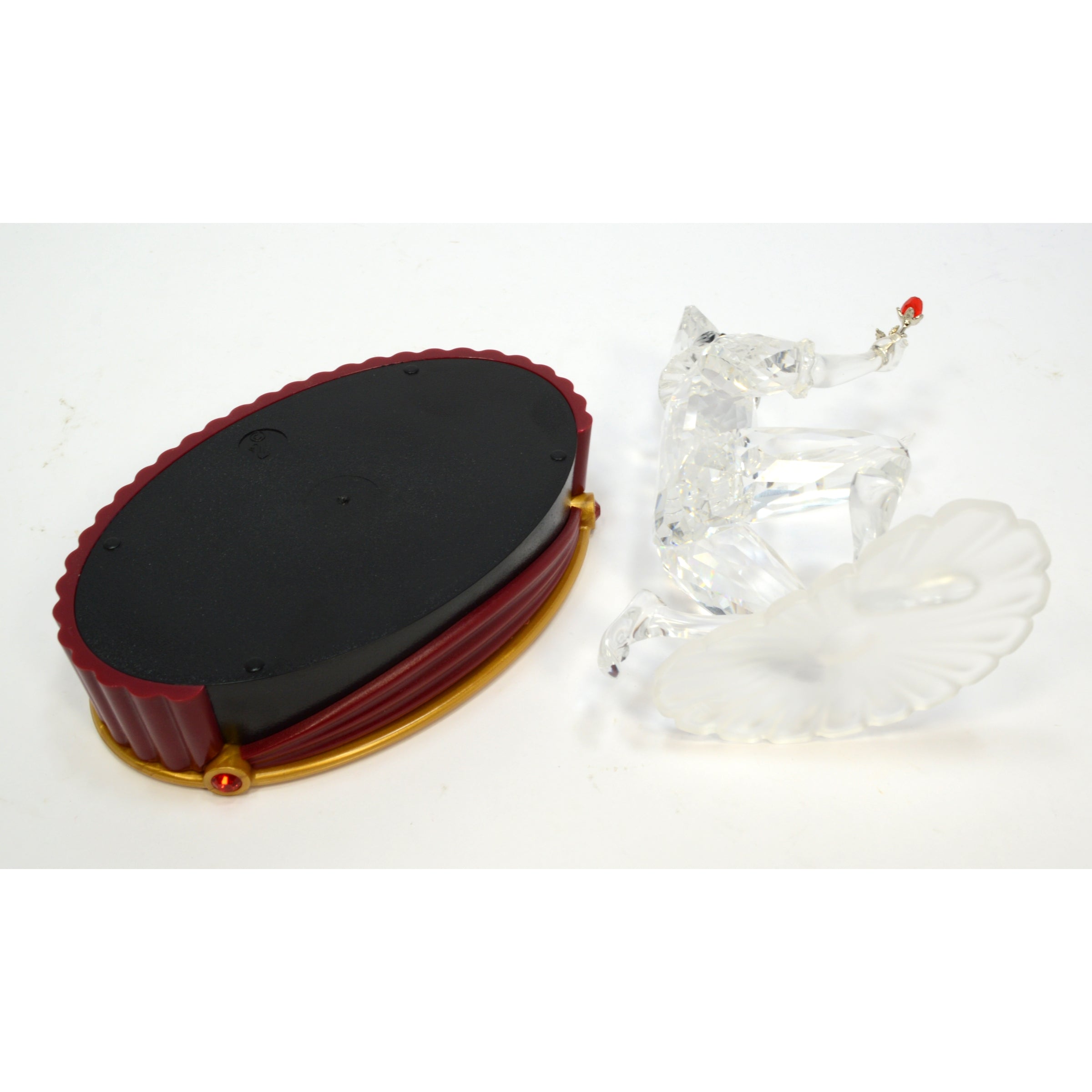 2001 Swarovski Crystal Figurine with Stand - Masquerade Harlequin #254044 in Original Box | Collectible Home Decor & Gift for Special Occasions