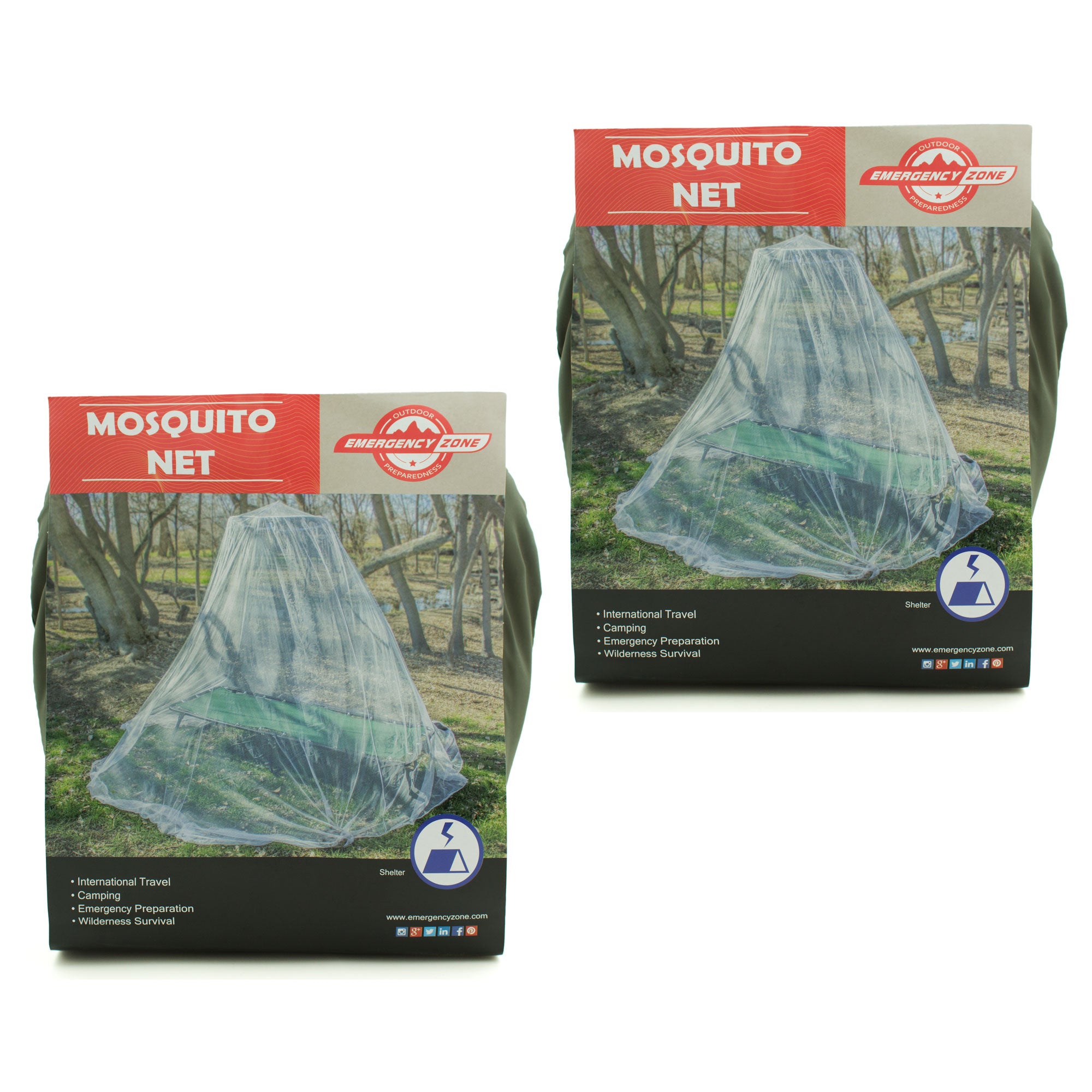 Emergency Zone Canopy Insect Shelter - Portable Outdoor Bug Net Tent for Camping, Hiking & Backyard Use | Lightweight Mosquito Protection Shelter