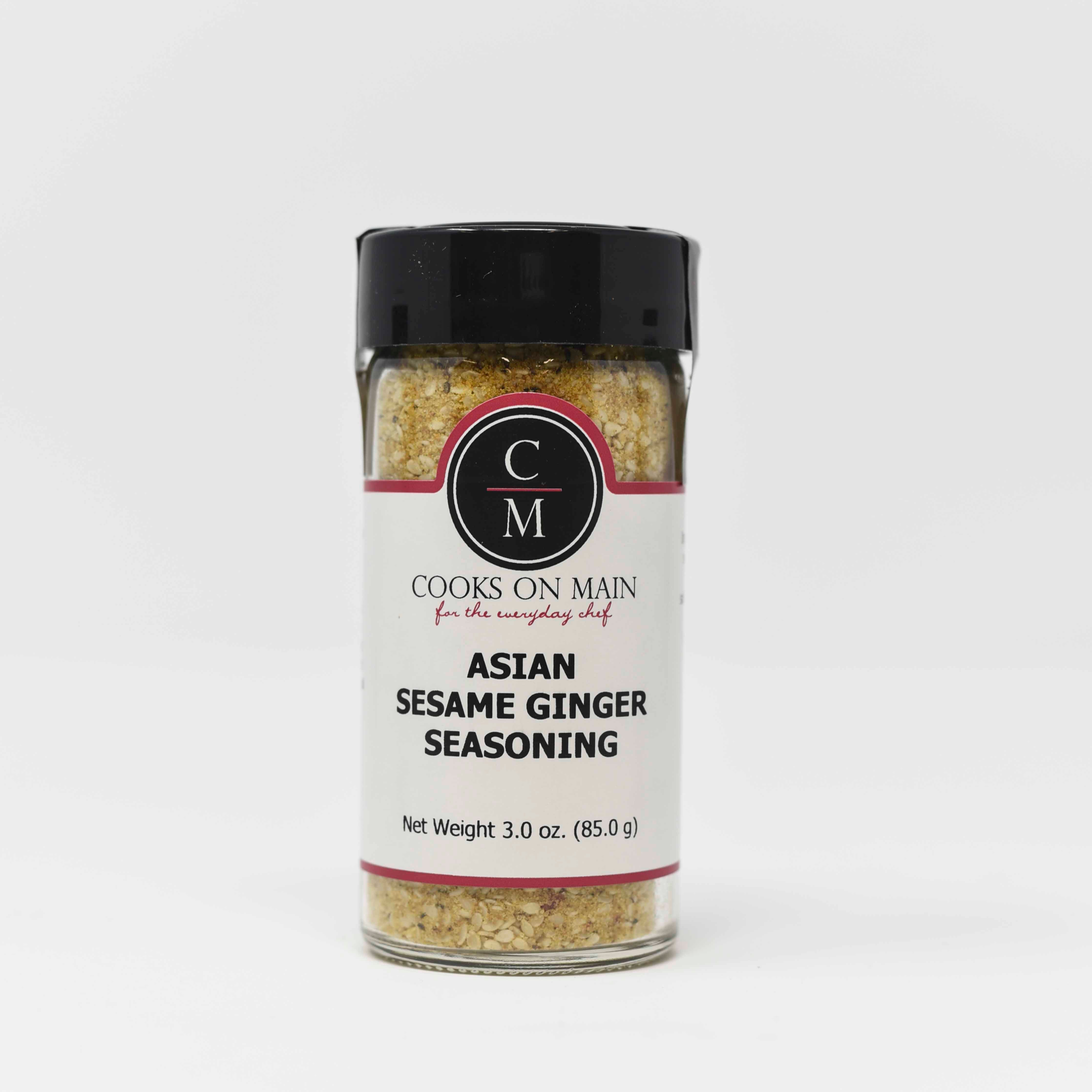 Premium Asian Sesame Ginger Seasoning - All Natural Gluten-Free Spice Blend for Stir Fry, Marinades & Salads | Perfect for Asian Cuisine, Meal Prep & Healthy Cooking