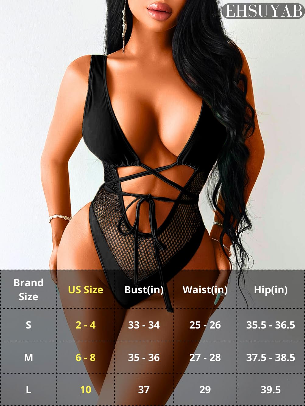 Sexy One Piece Swimsuits for Women - High Cut Backless Swimsuit with Plunge Neckline | Perfect for Beach, Pool, Rave & Summer Vacations