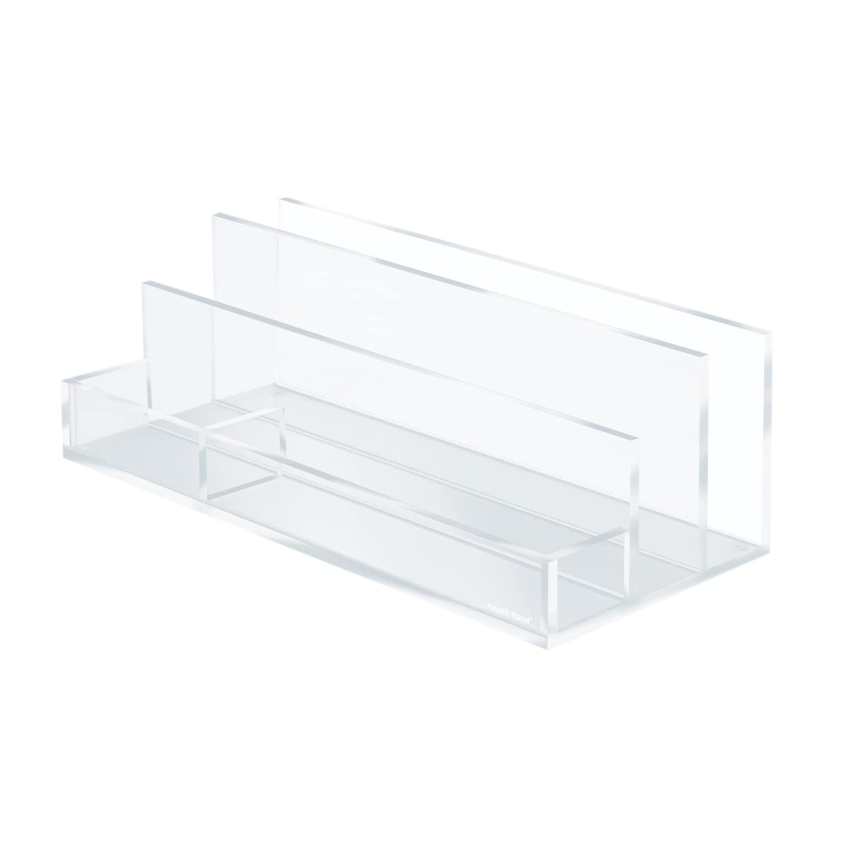 Premium Russell+Hazel Desktop Organizer Set - Acrylic Inbox, Collator with Valet & Office Supplies Bundle | Perfect for Home Office, Workspace & School Organization