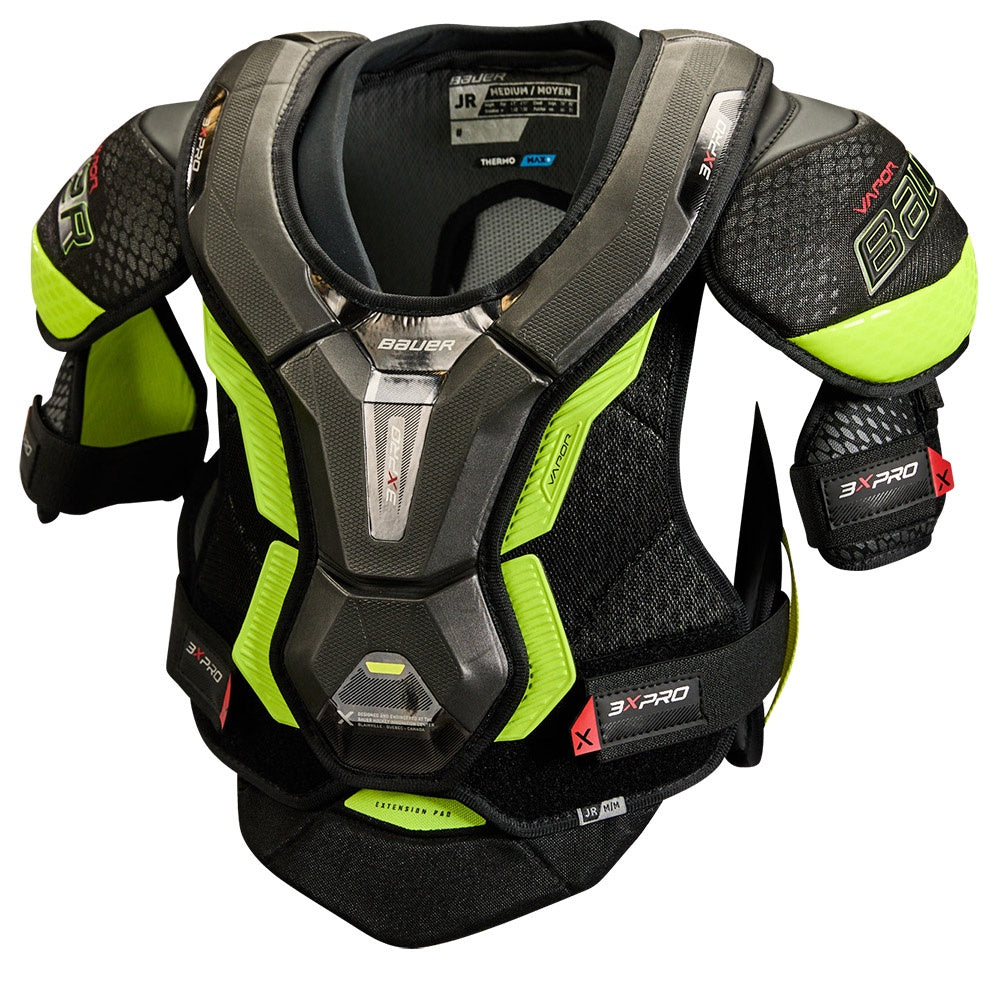 Bauer Vapor 3X Pro Junior Ice Hockey Shoulder Pads - Youth Protective Gear for Hockey Players - Perfect for Practice & Games