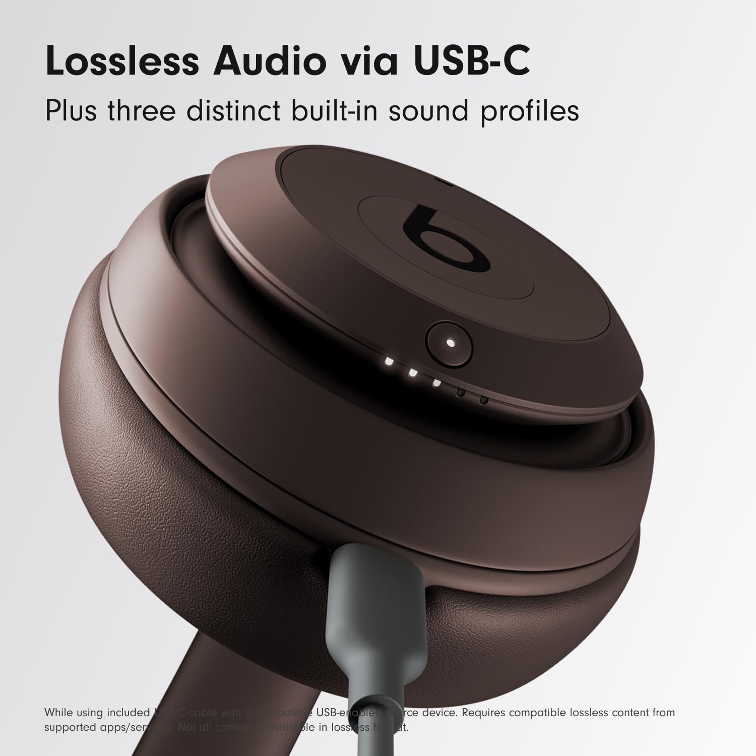 Beats Studio Pro Wireless Bluetooth Noise Cancelling Headphones - Deep Brown (Renewed Premium) - Perfect for Travel, Workouts & Home Office Use